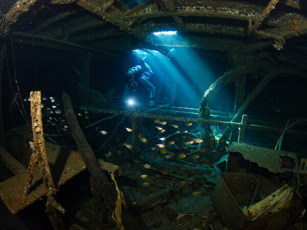 famous Red Sea wreck